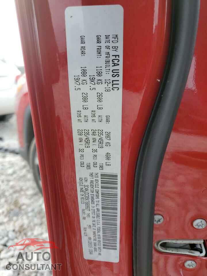 JEEP COMPASS 2019 - 3C4NJDCB5KT669927