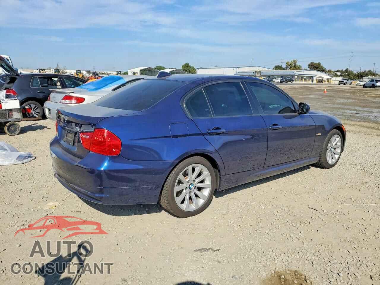 BMW 3 SERIES 2011 - WBAPH5G53BNM77319