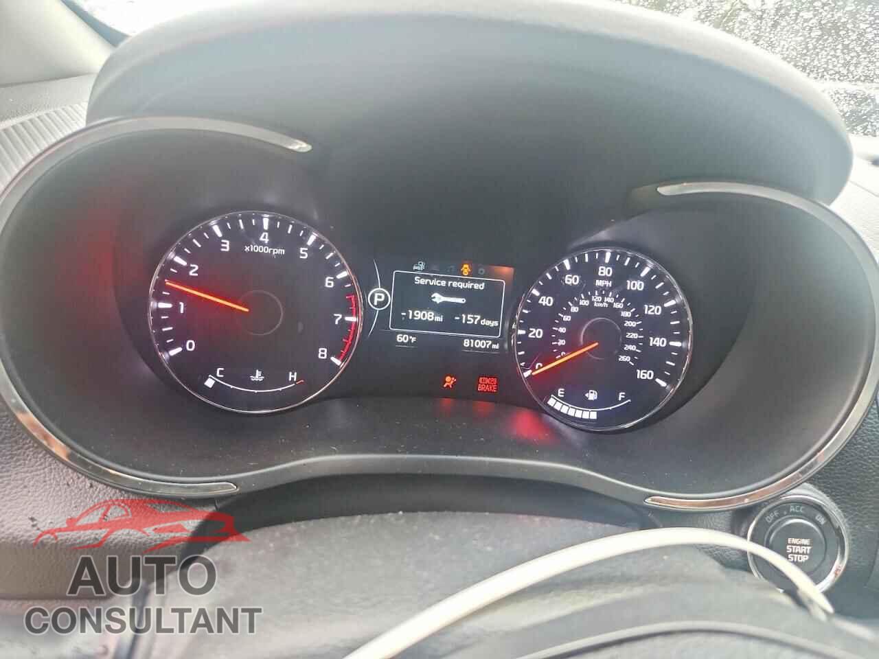KIA FORTE 2017 - 3KPFL4A74HE060581