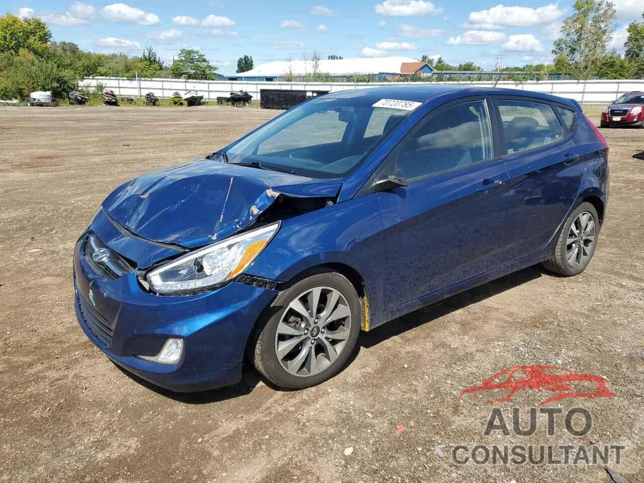 HYUNDAI ACCENT 2015 - KMHCU5AE9FU204785
