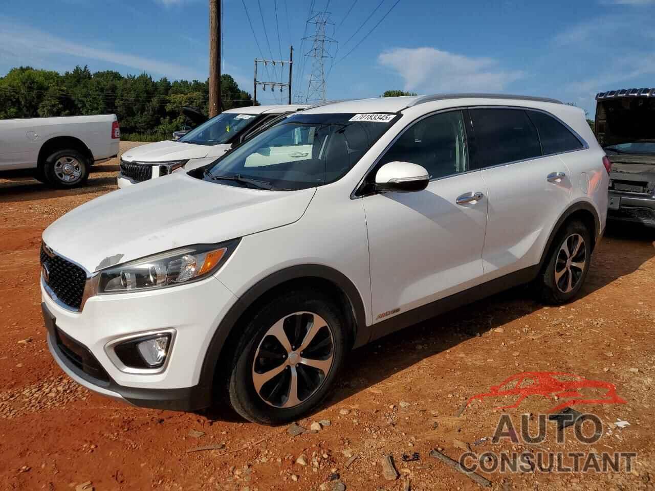 KIA SORENTO 2017 - 5XYPHDA57HG289232