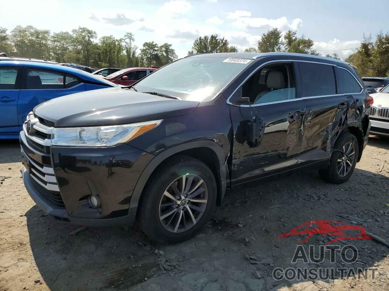 TOYOTA HIGHLANDER 2017 - 5TDJZRFHXHS380100