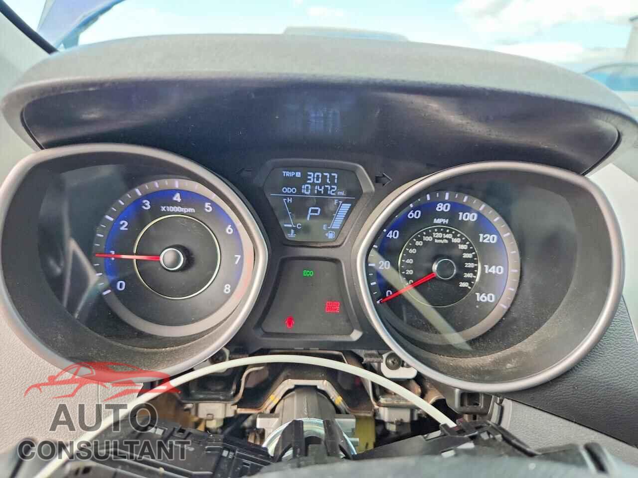 HYUNDAI ELANTRA 2013 - KMHDH4AE5DU684002