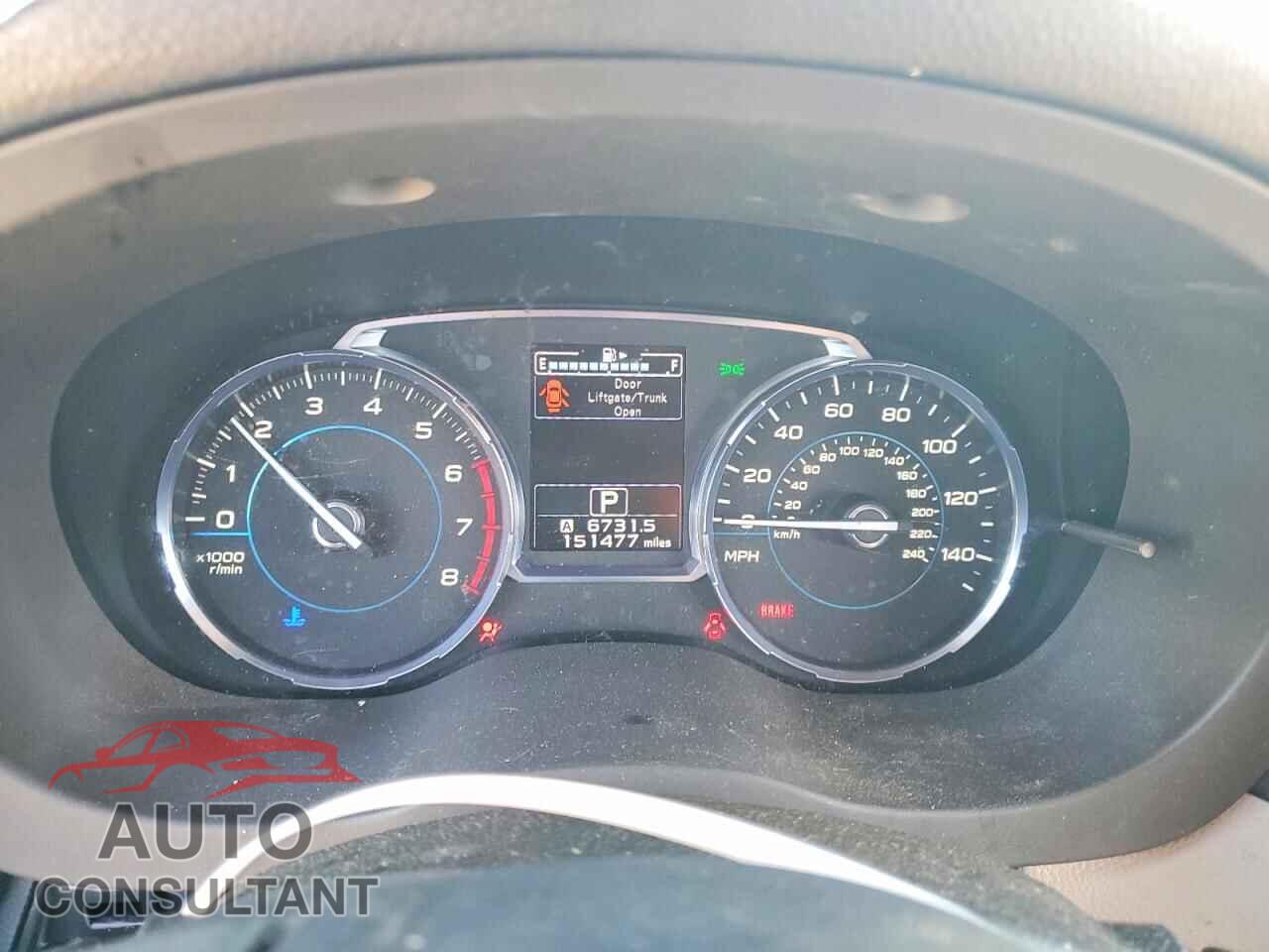 SUBARU FORESTER 2017 - JF2SJAJC1HH593502