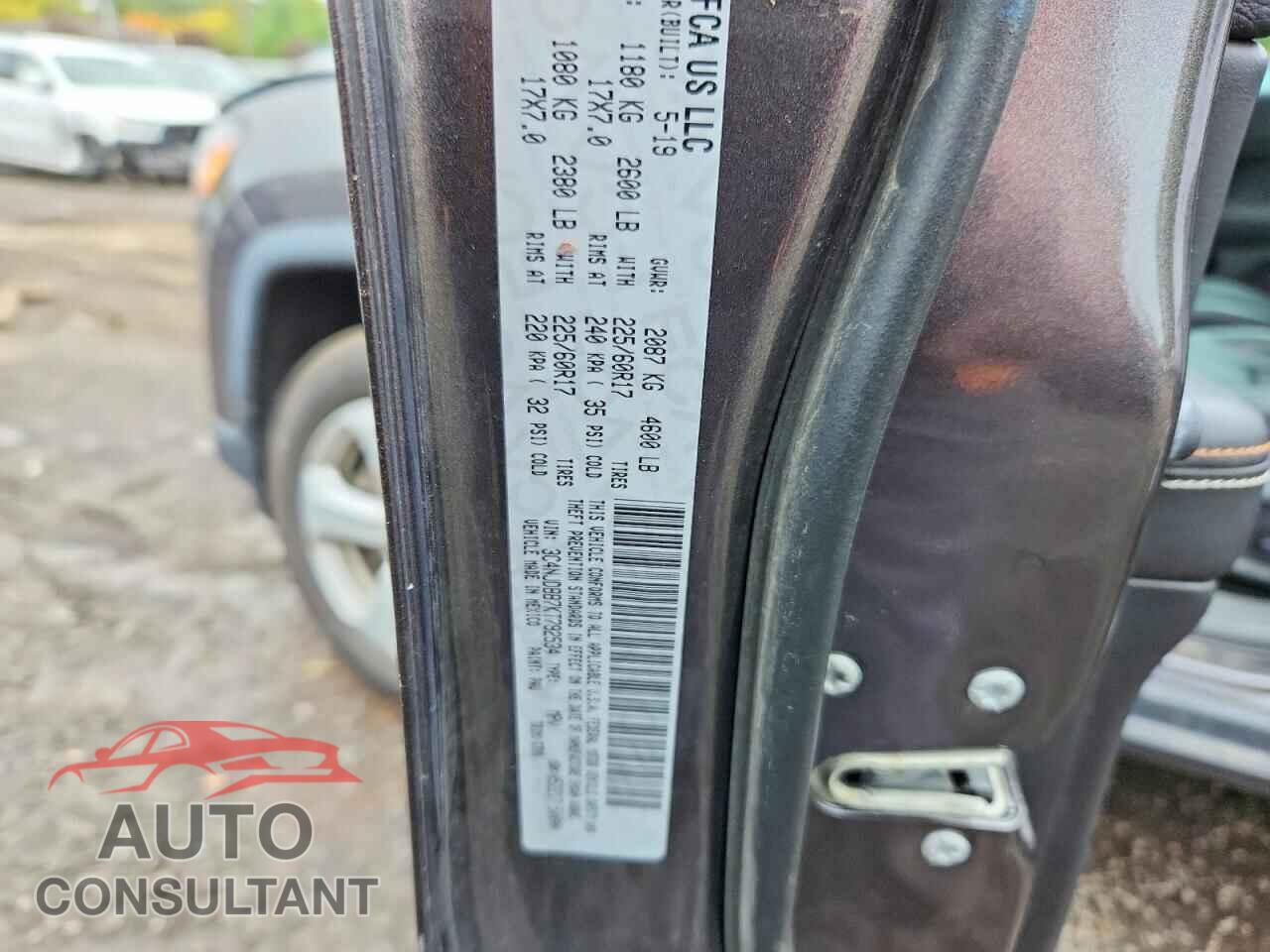 JEEP COMPASS 2019 - 3C4NJDBB7KT792534