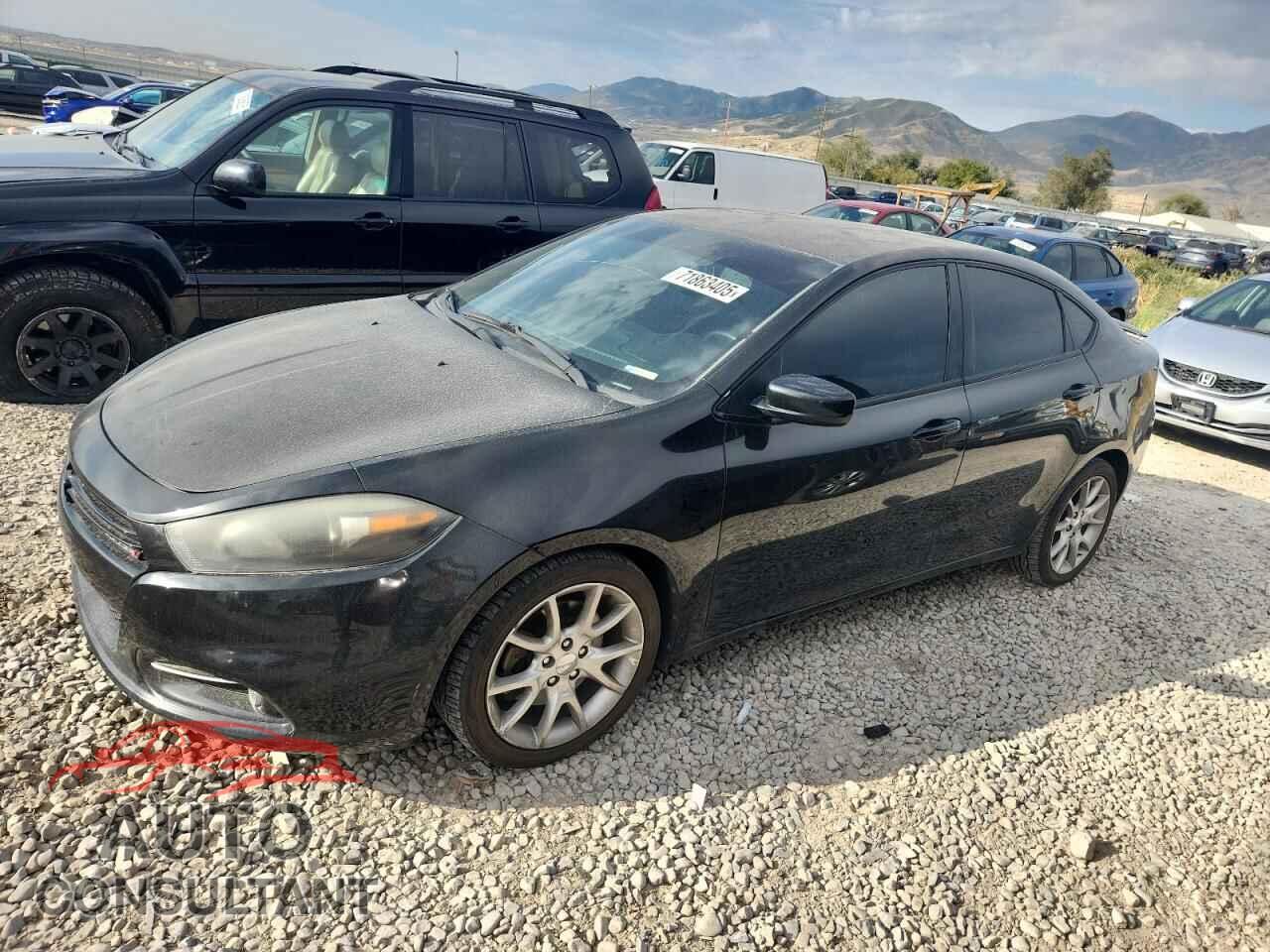 DODGE DART 2013 - 1C3CDFBA7DD107737