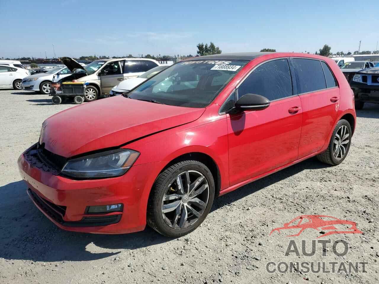 VOLKSWAGEN GOLF S/SE 2016 - 3VW217AU3GM047012