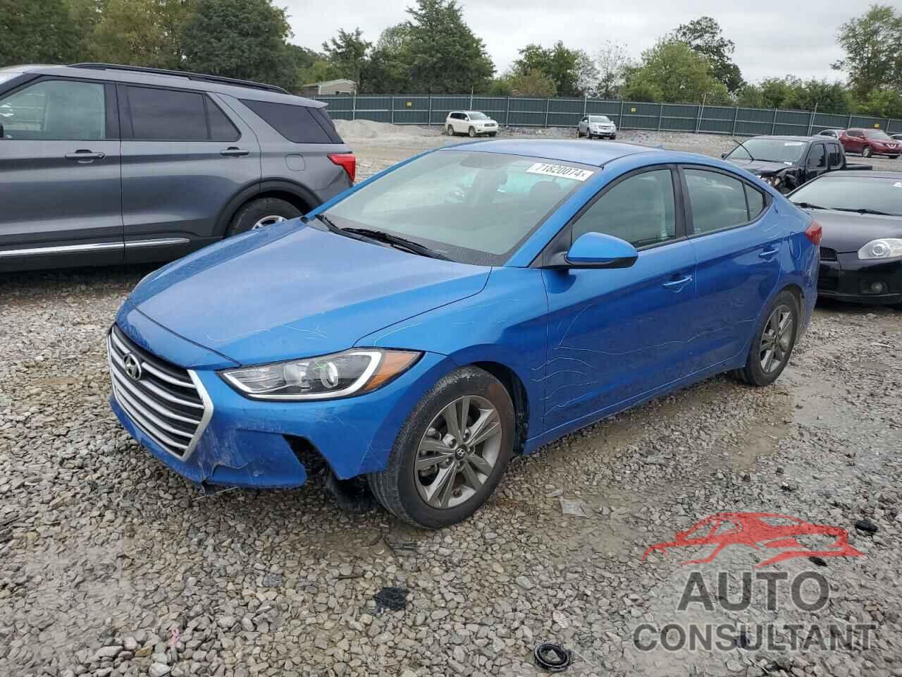 HYUNDAI ELANTRA 2018 - 5NPD84LF1JH343373