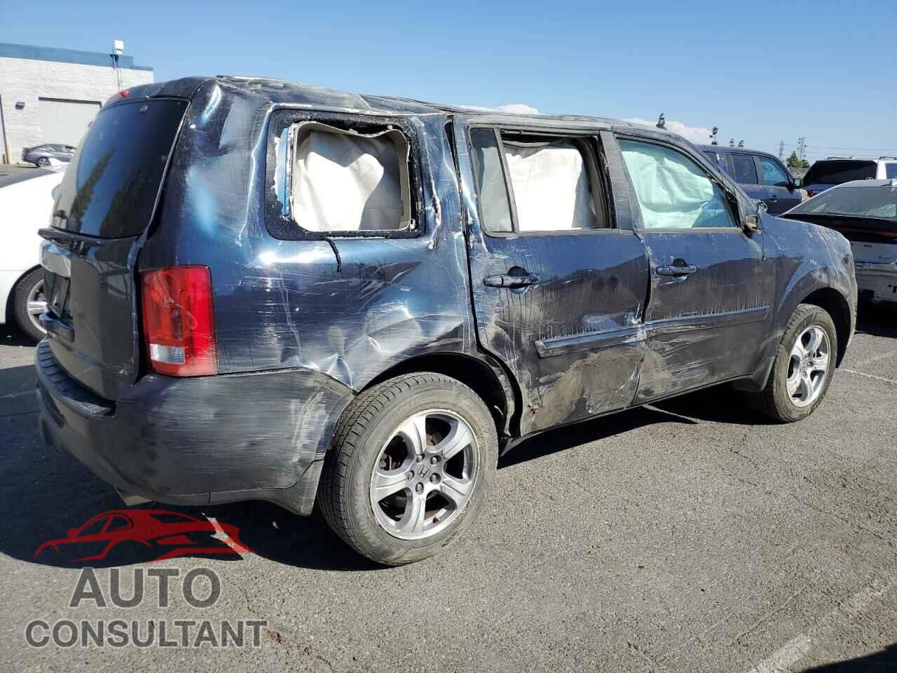 HONDA PILOT 2012 - 5FNYF3H43CB037625