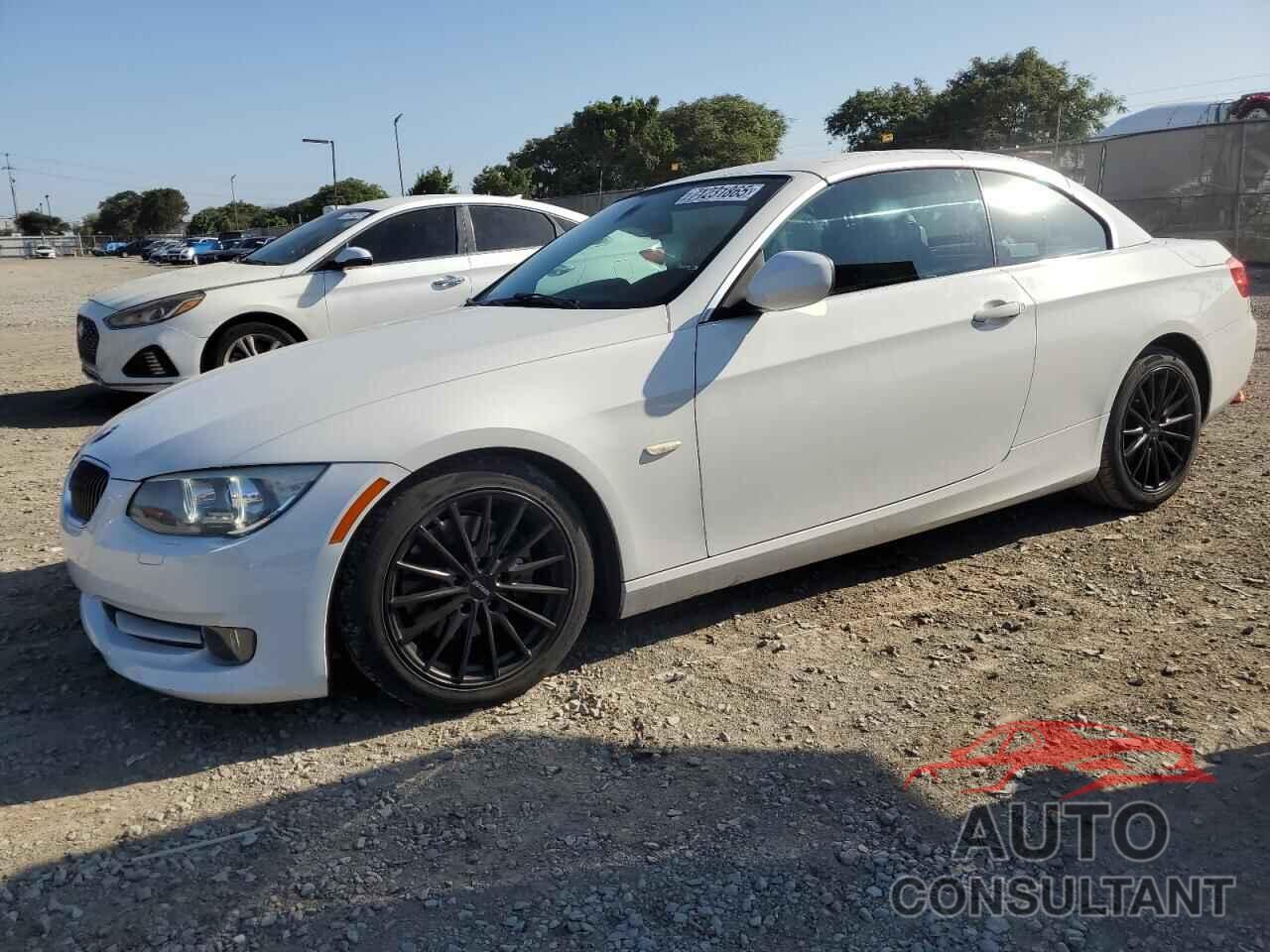 BMW 3 SERIES 2012 - WBADW7C52CE729069