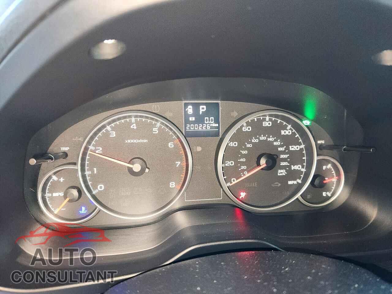 SUBARU OUTBACK 2013 - 4S4BRBCC9D3274698