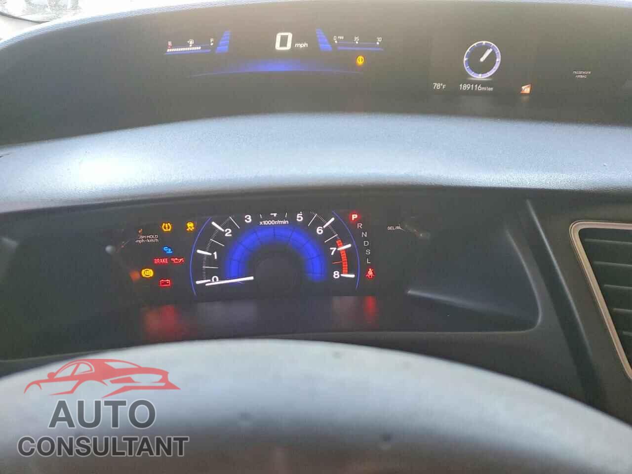 HONDA CIVIC 2014 - 19XFB2F55EE215634