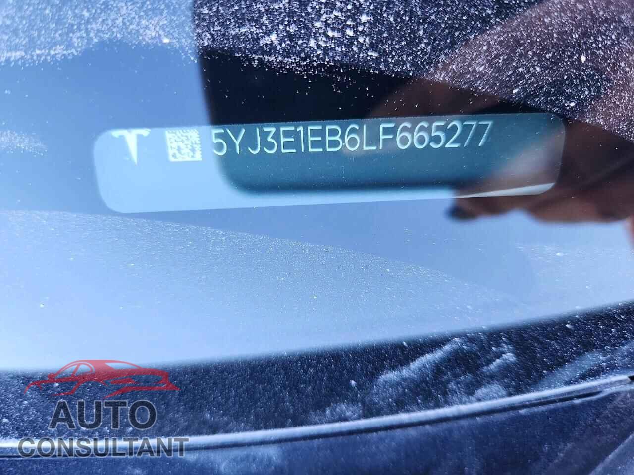 TESLA MODEL 3 2020 - 5YJ3E1EB6LF665277