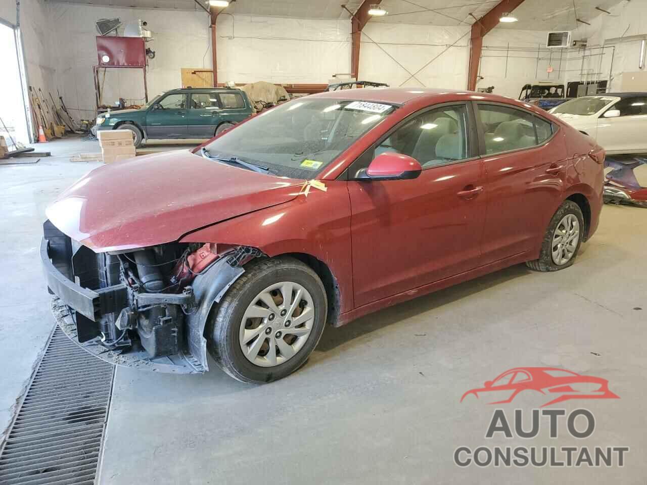 HYUNDAI ELANTRA 2017 - KMHD74LF7HU395718