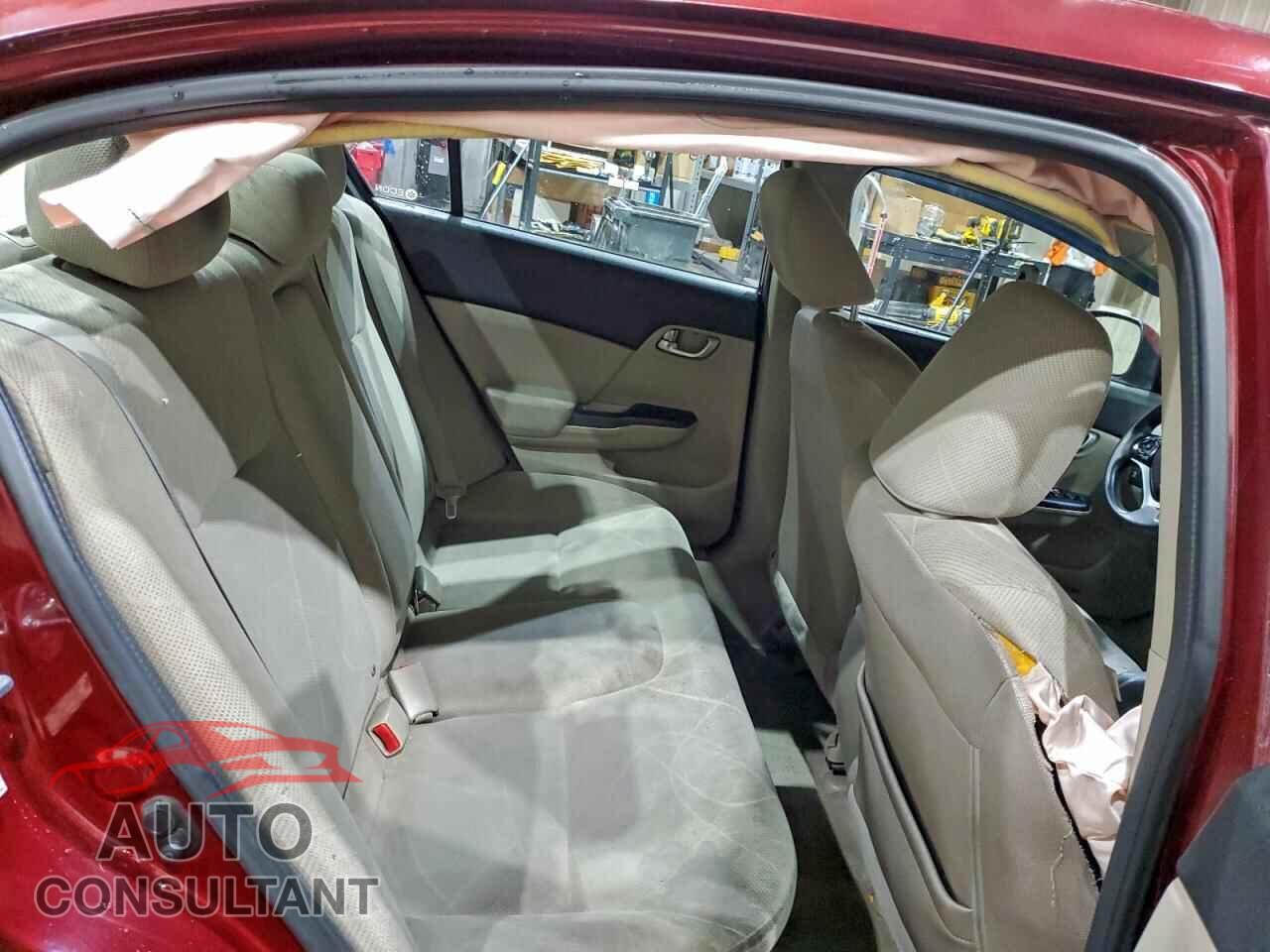 HONDA CIVIC 2012 - 2HGFB2F86CH592552