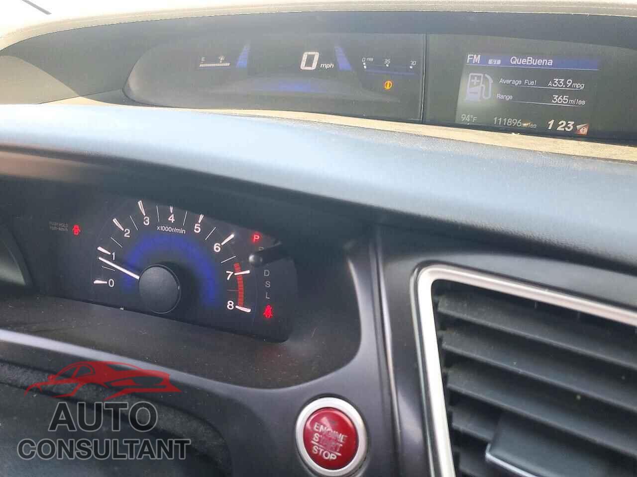 HONDA CIVIC 2014 - 19XFB2F82EE233583
