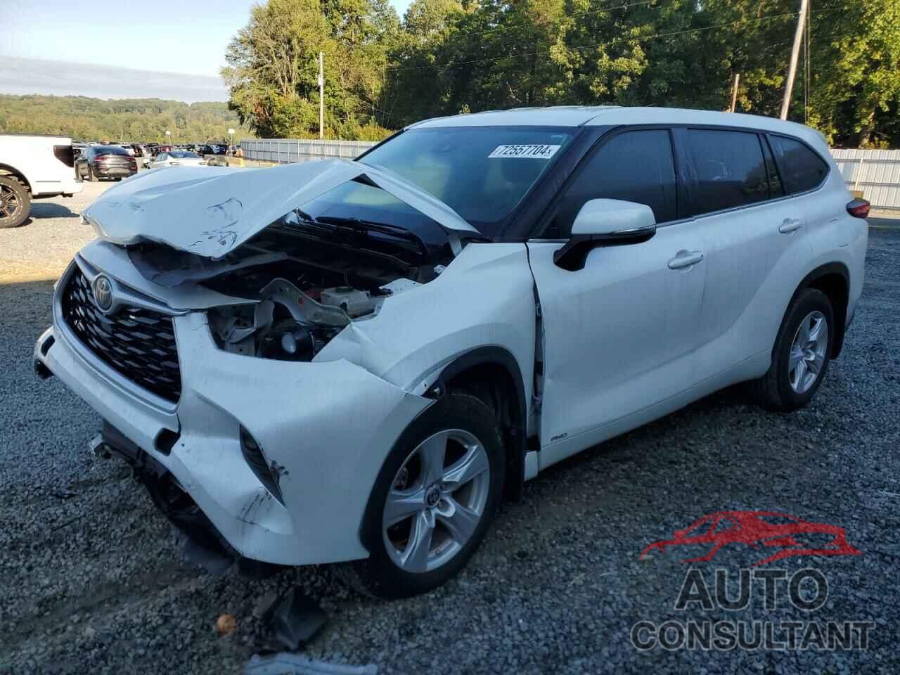 TOYOTA HIGHLANDER 2023 - 5TDBBRCH4PS109142