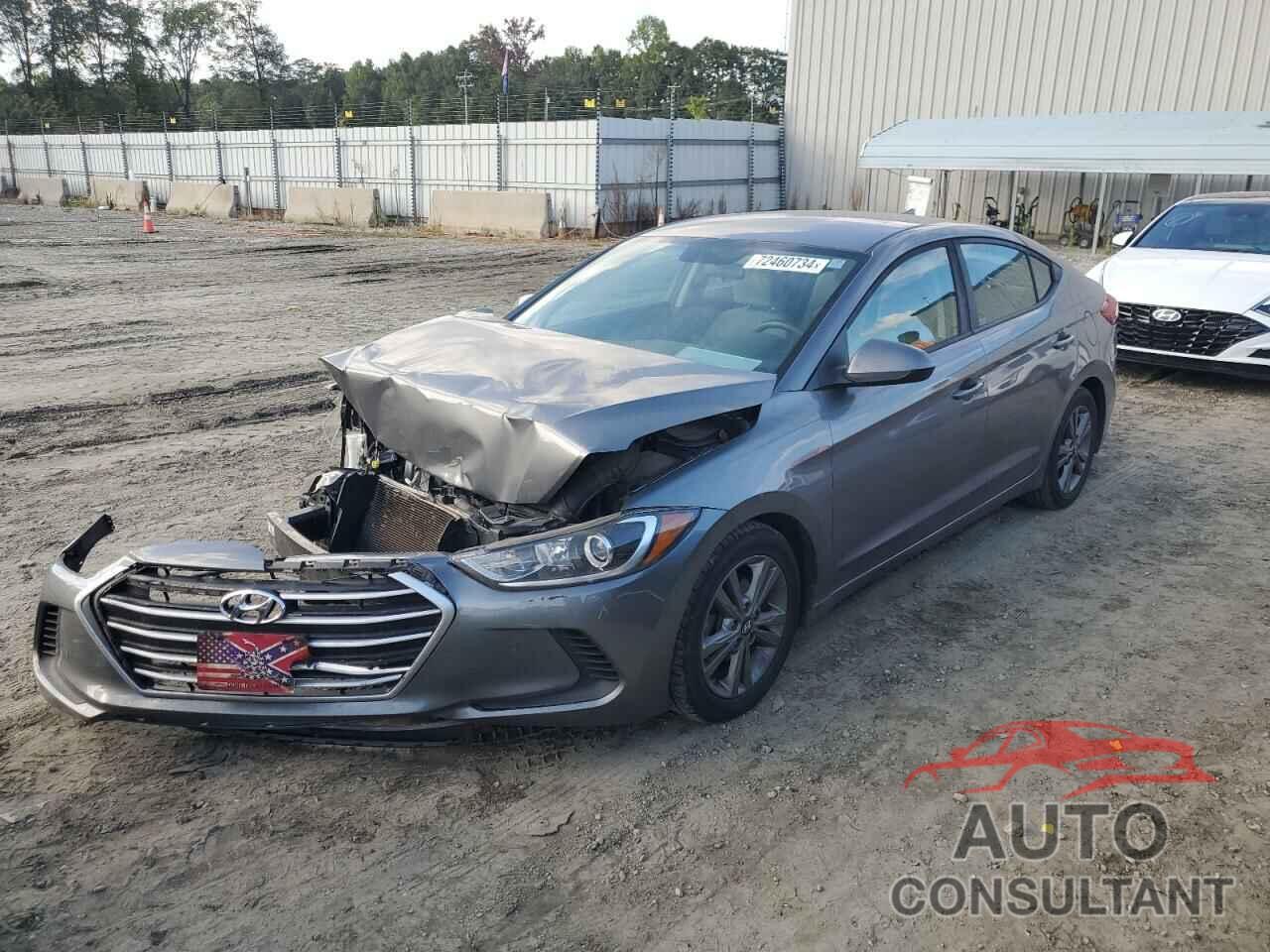 HYUNDAI ELANTRA 2018 - 5NPD84LF4JH251562