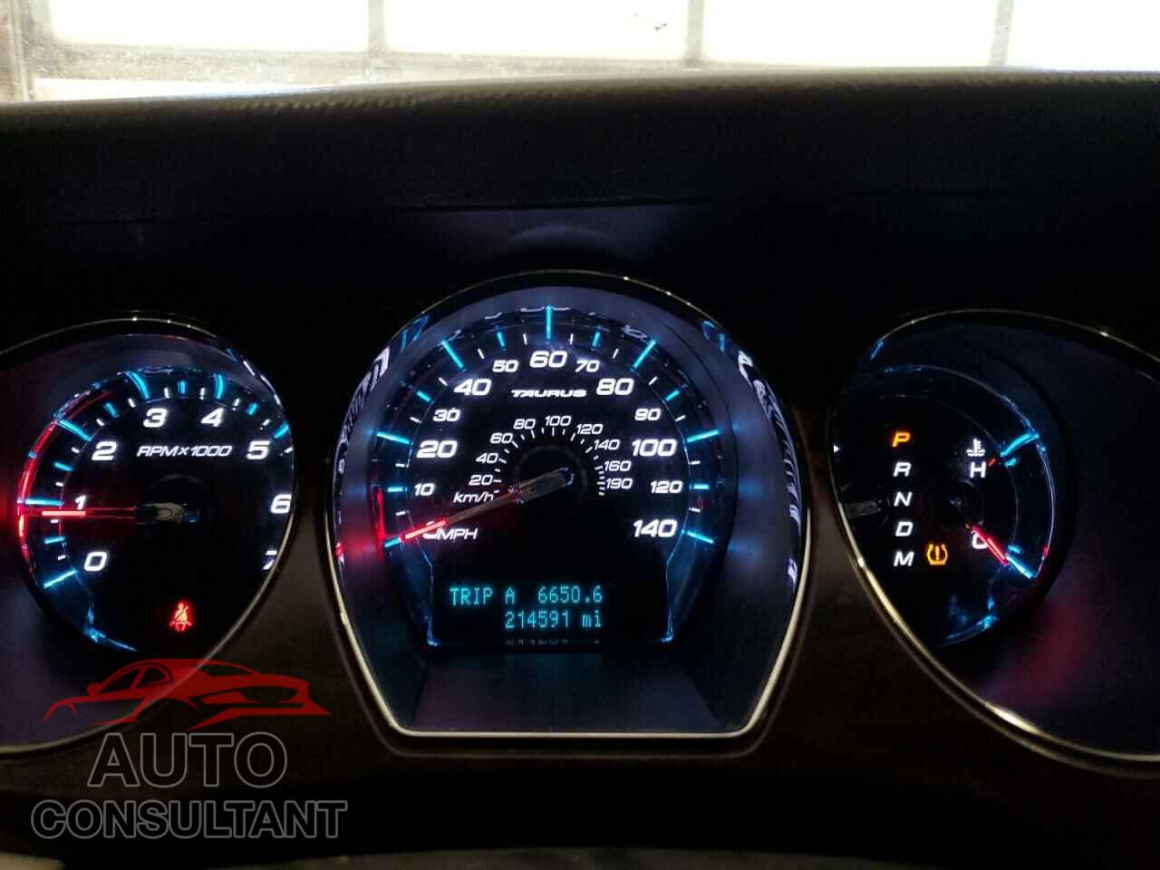 FORD TAURUS 2012 - 1FAHP2FW1CG107291