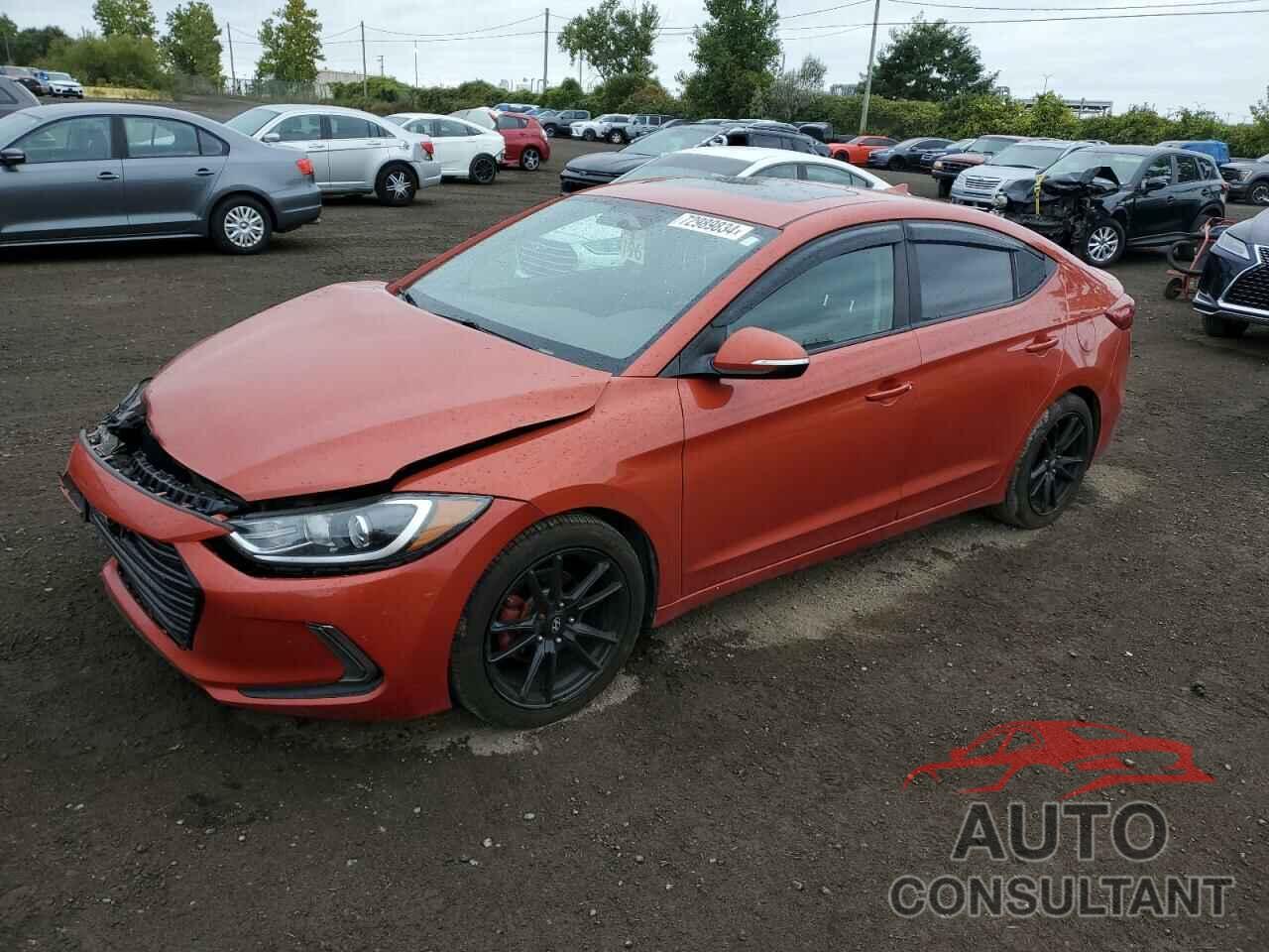 HYUNDAI ELANTRA 2017 - KMHD84LF9HU177339