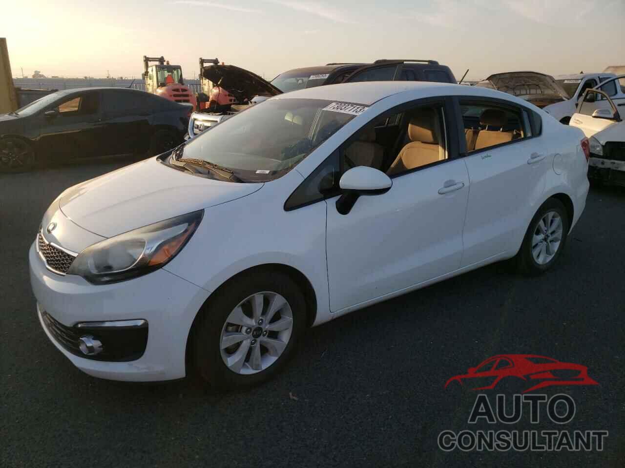 KIA RIO 2016 - KNADN4A38G6630503