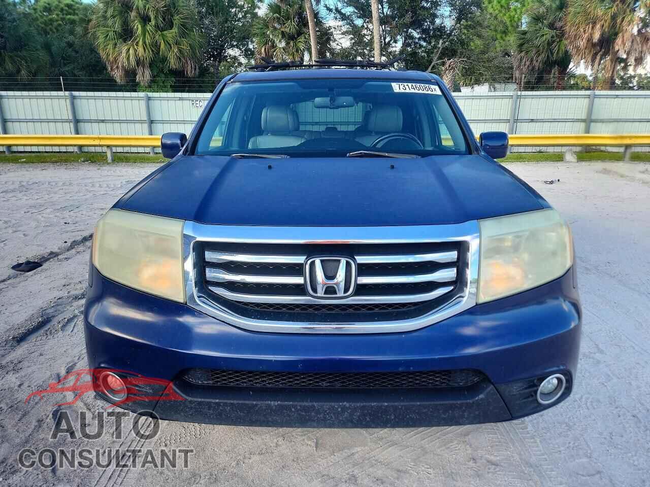 HONDA PILOT 2013 - 5FNYF3H77DB015400