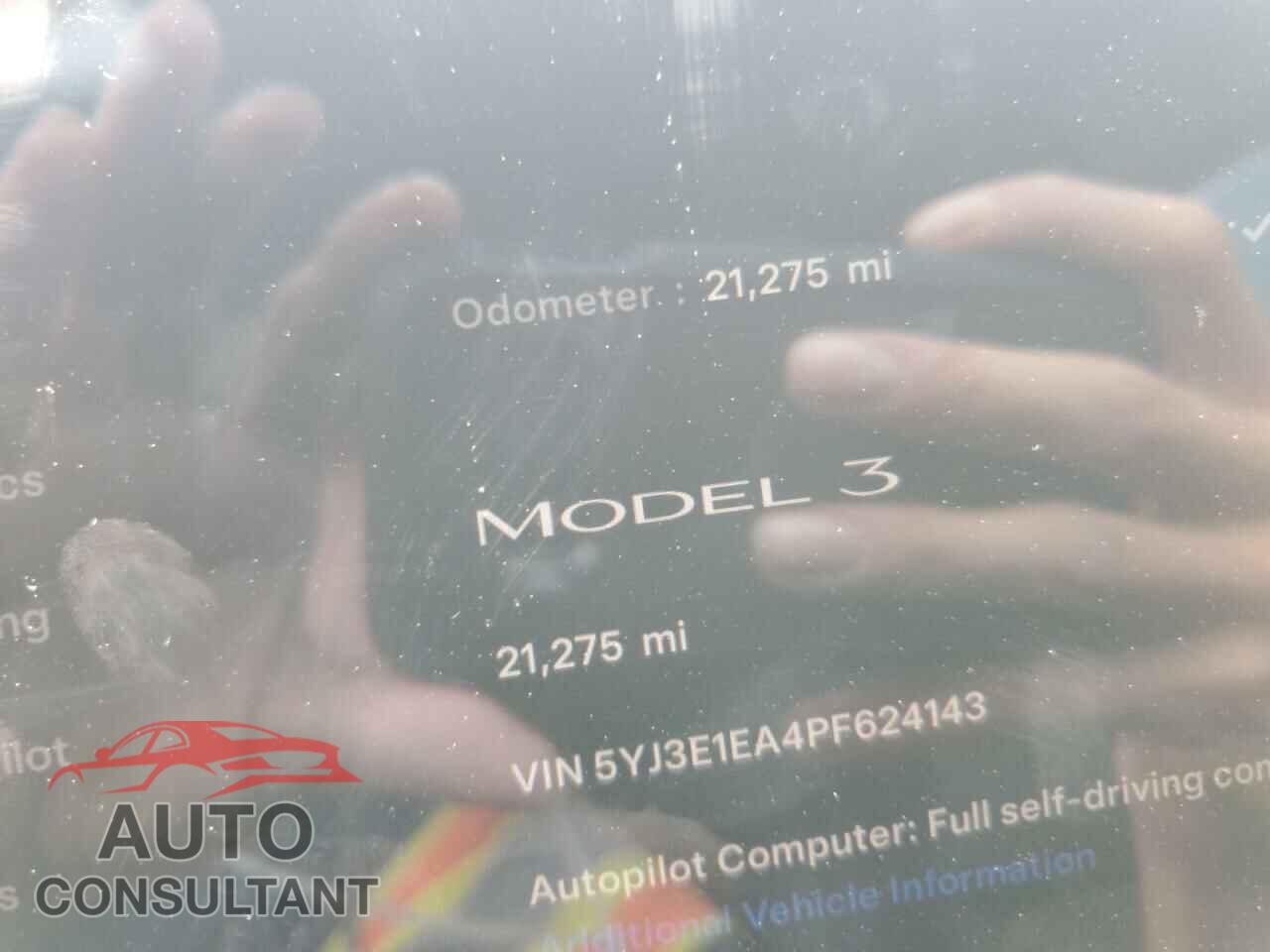 TESLA MODEL 3 2023 - 5YJ3E1EA4PF624143