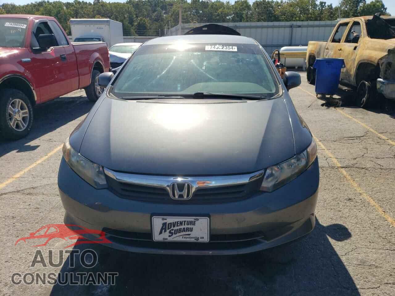 HONDA CIVIC 2012 - 19XFB2F55CE100321