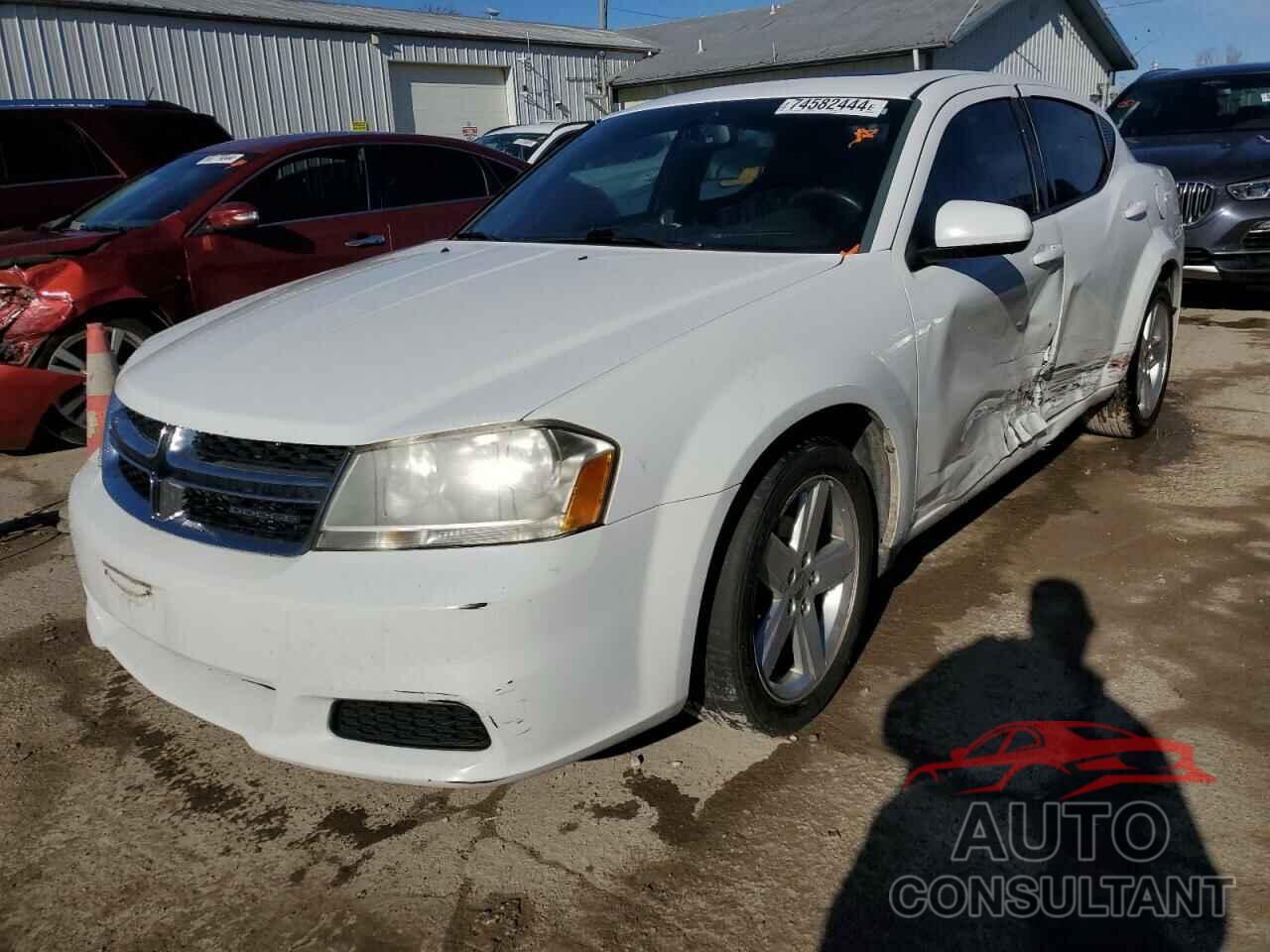 DODGE AVENGER 2012 - 1C3CDZCB5CN120472