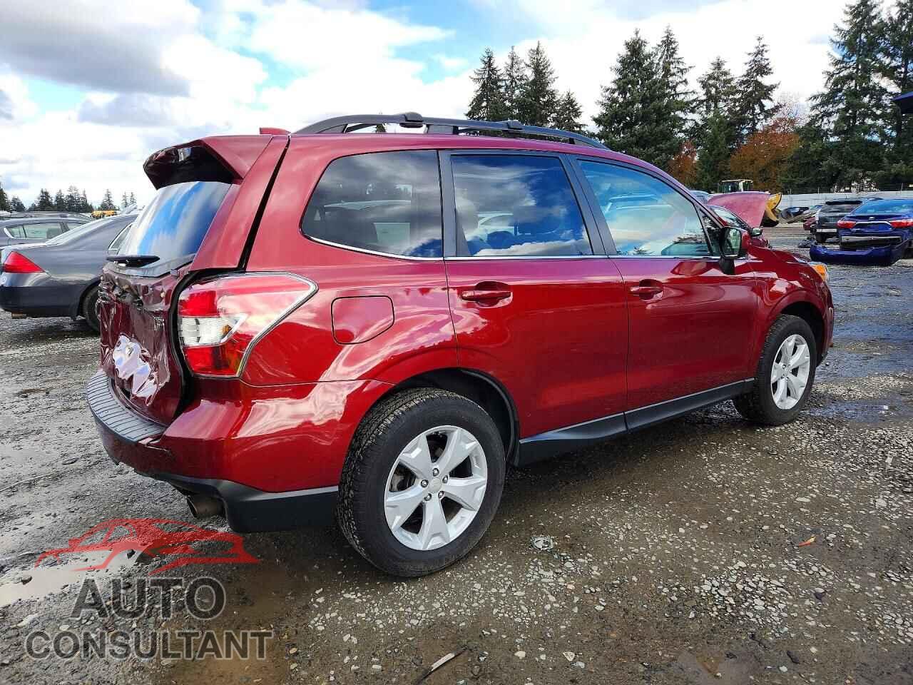 SUBARU FORESTER 2016 - JF2SJARC1GH455428