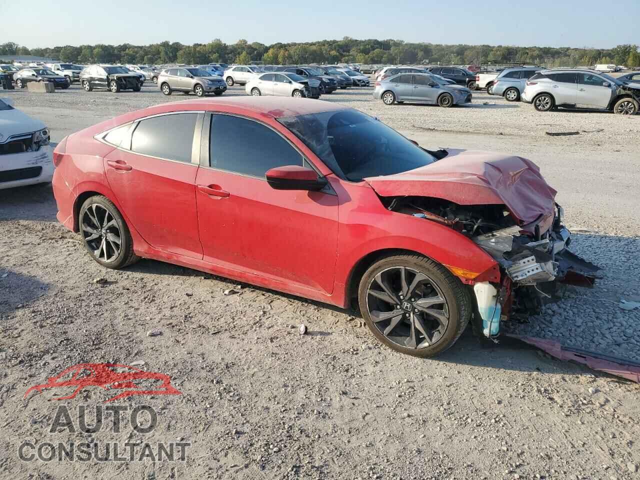 HONDA CIVIC 2019 - 2HGFC2F88KH598526