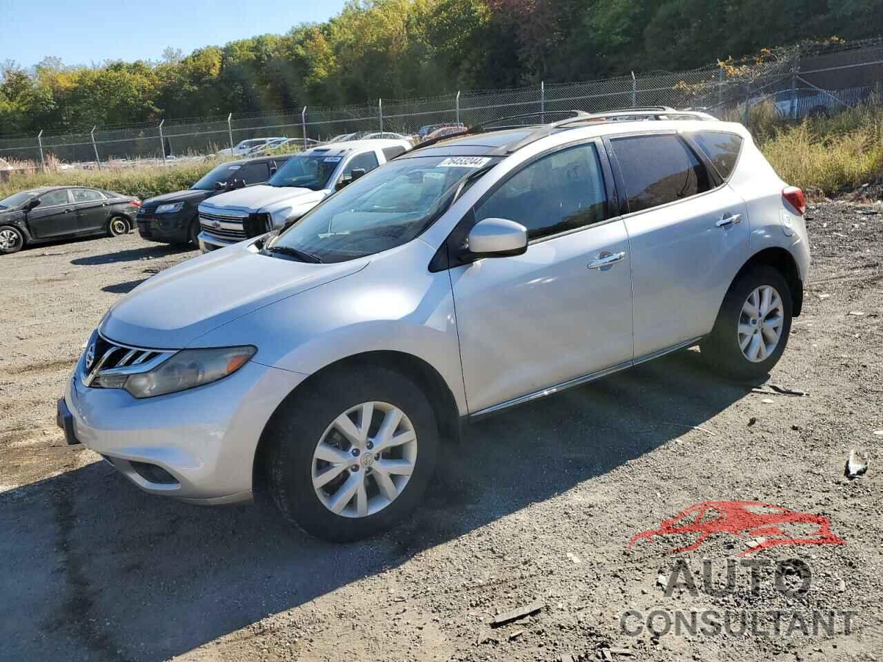 NISSAN MURANO 2012 - JN8AZ1MW5CW213031