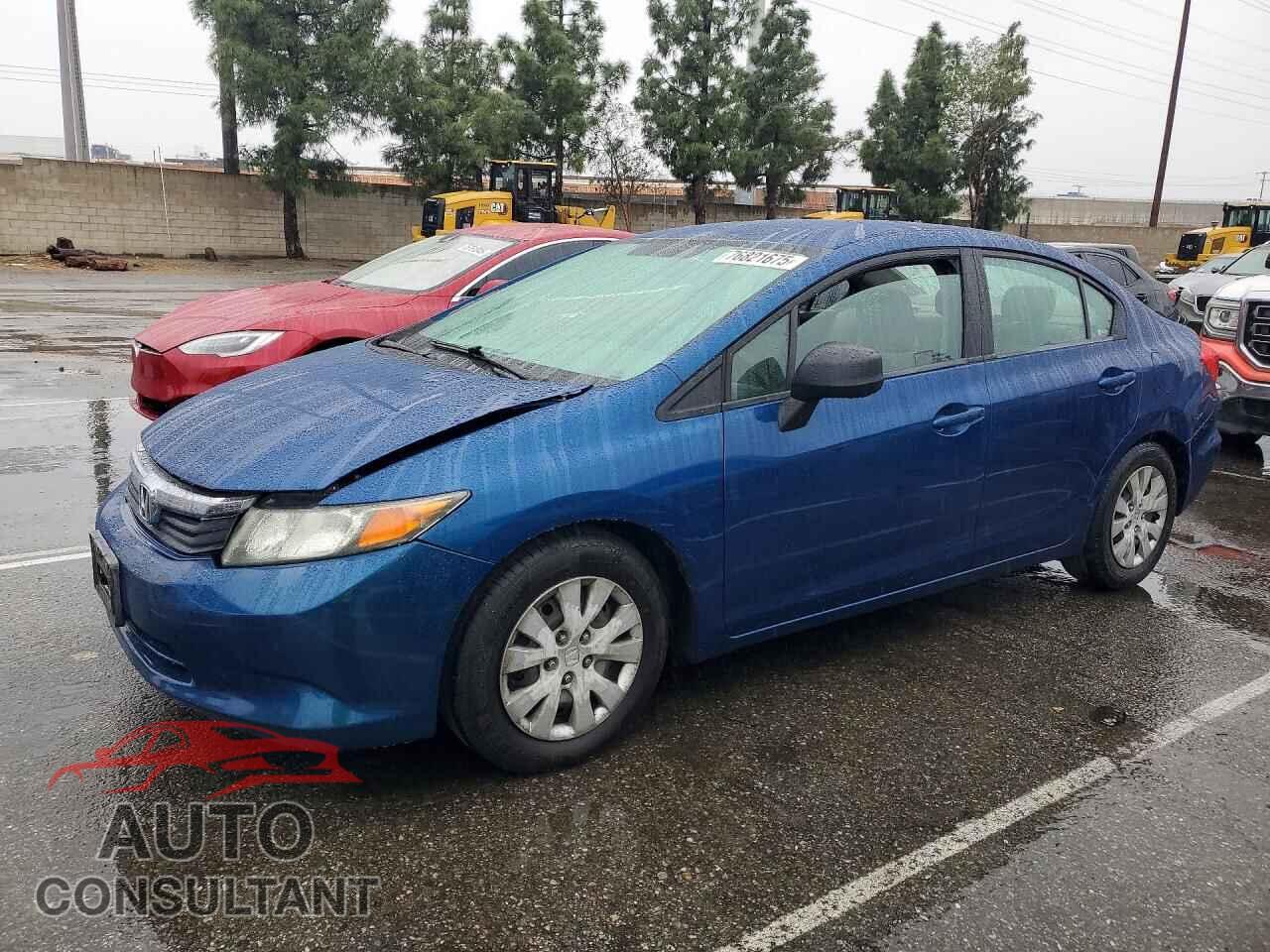 HONDA CIVIC 2012 - 19XFB2F59CE315412