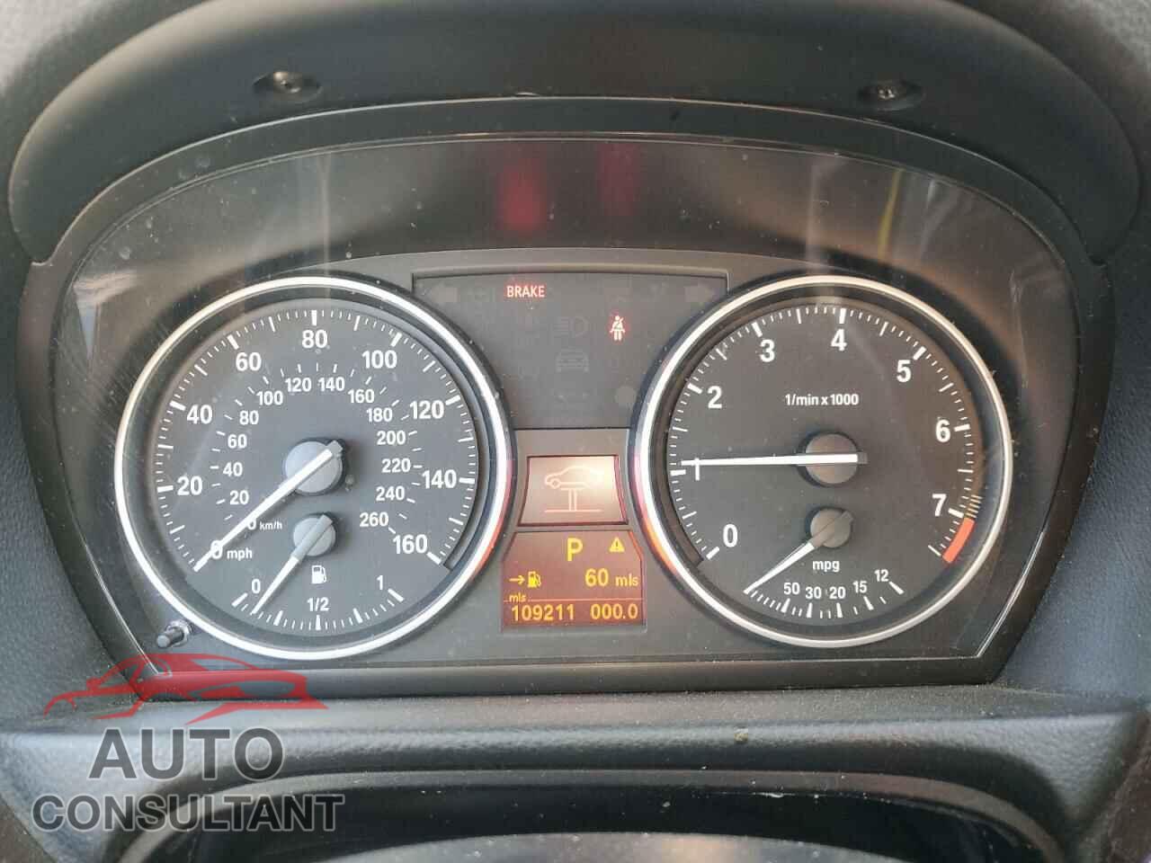 BMW 3 SERIES 2011 - WBAPH5C56BA443159