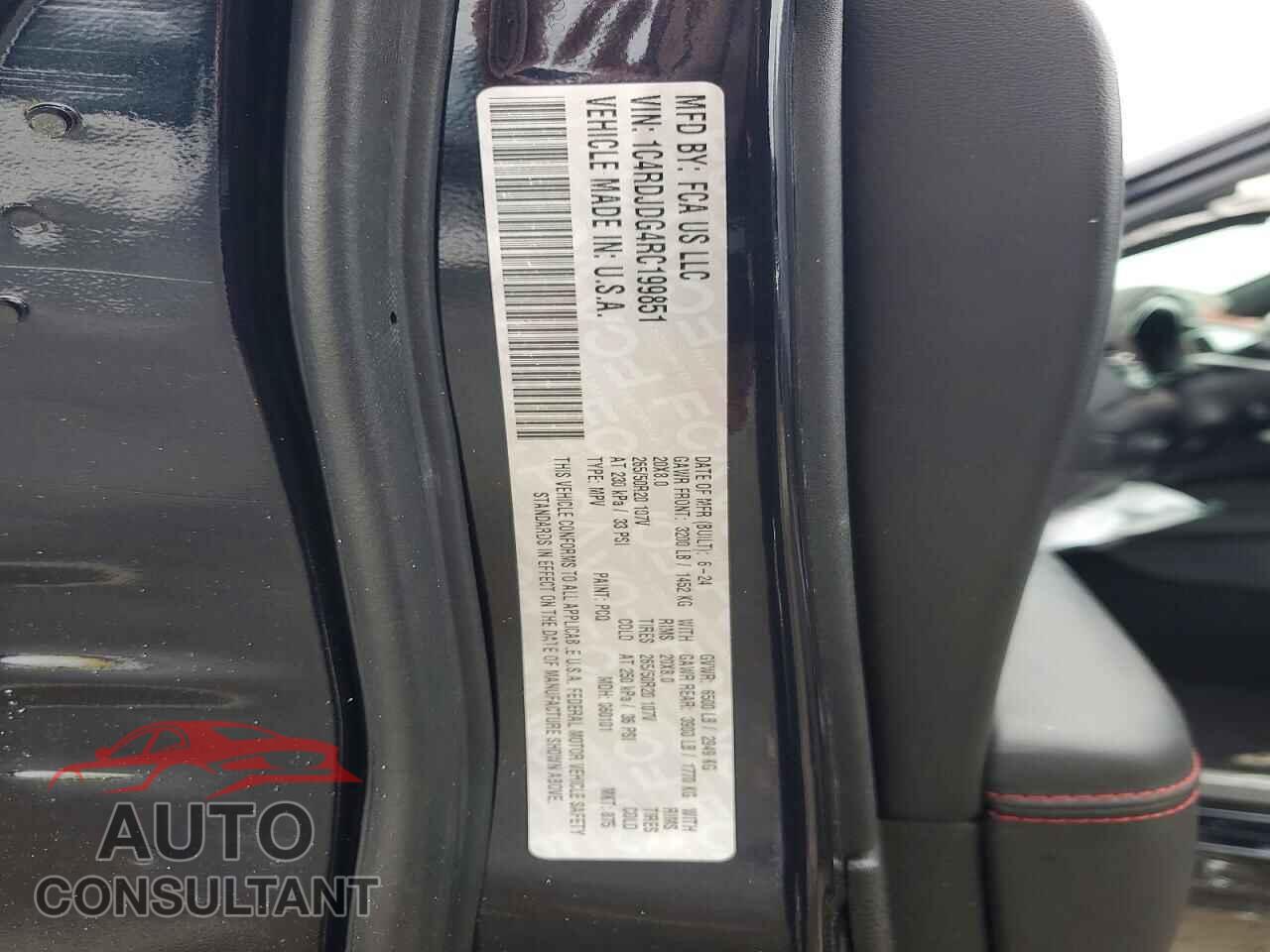 DODGE DURANGO 2024 - 1C4RDJDG4RC199851