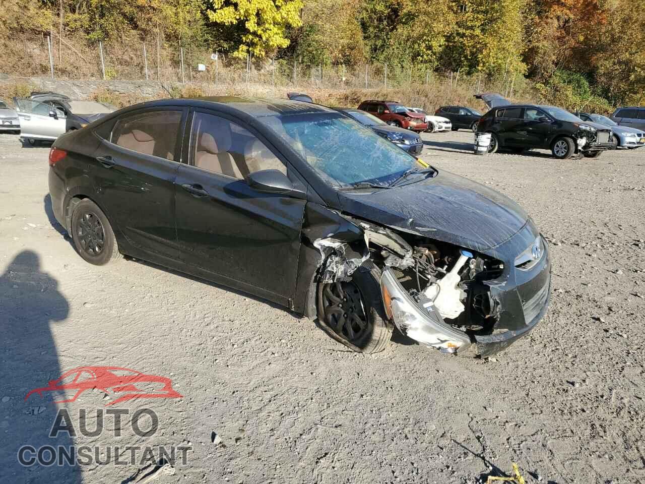 HYUNDAI ACCENT 2013 - KMHCT4AE7DU394872