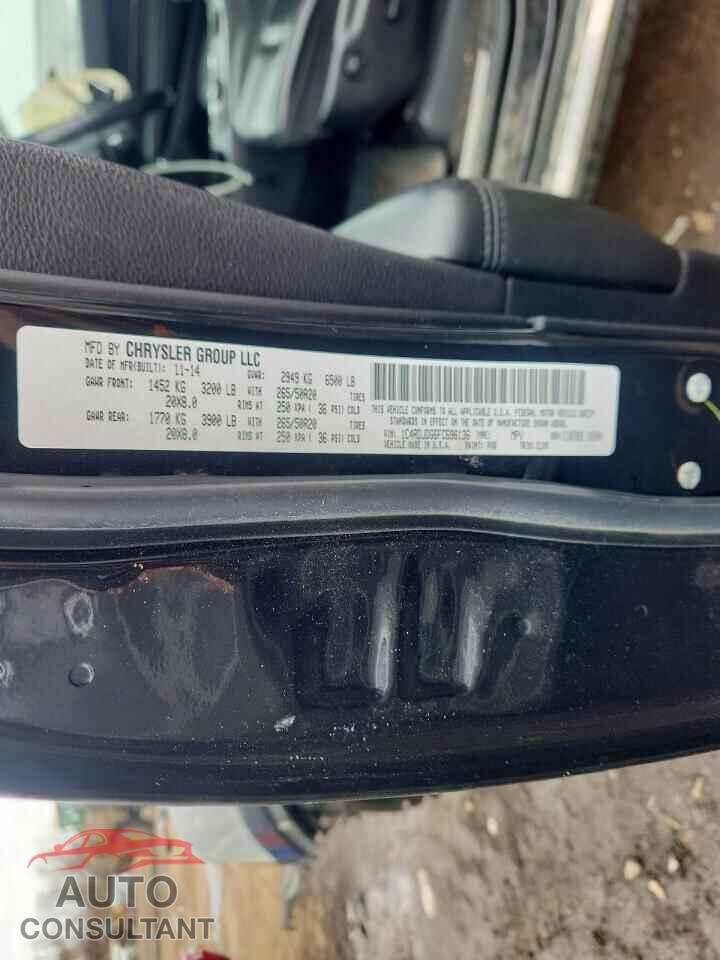 DODGE DURANGO 2015 - 1C4RDJDG6FC696136