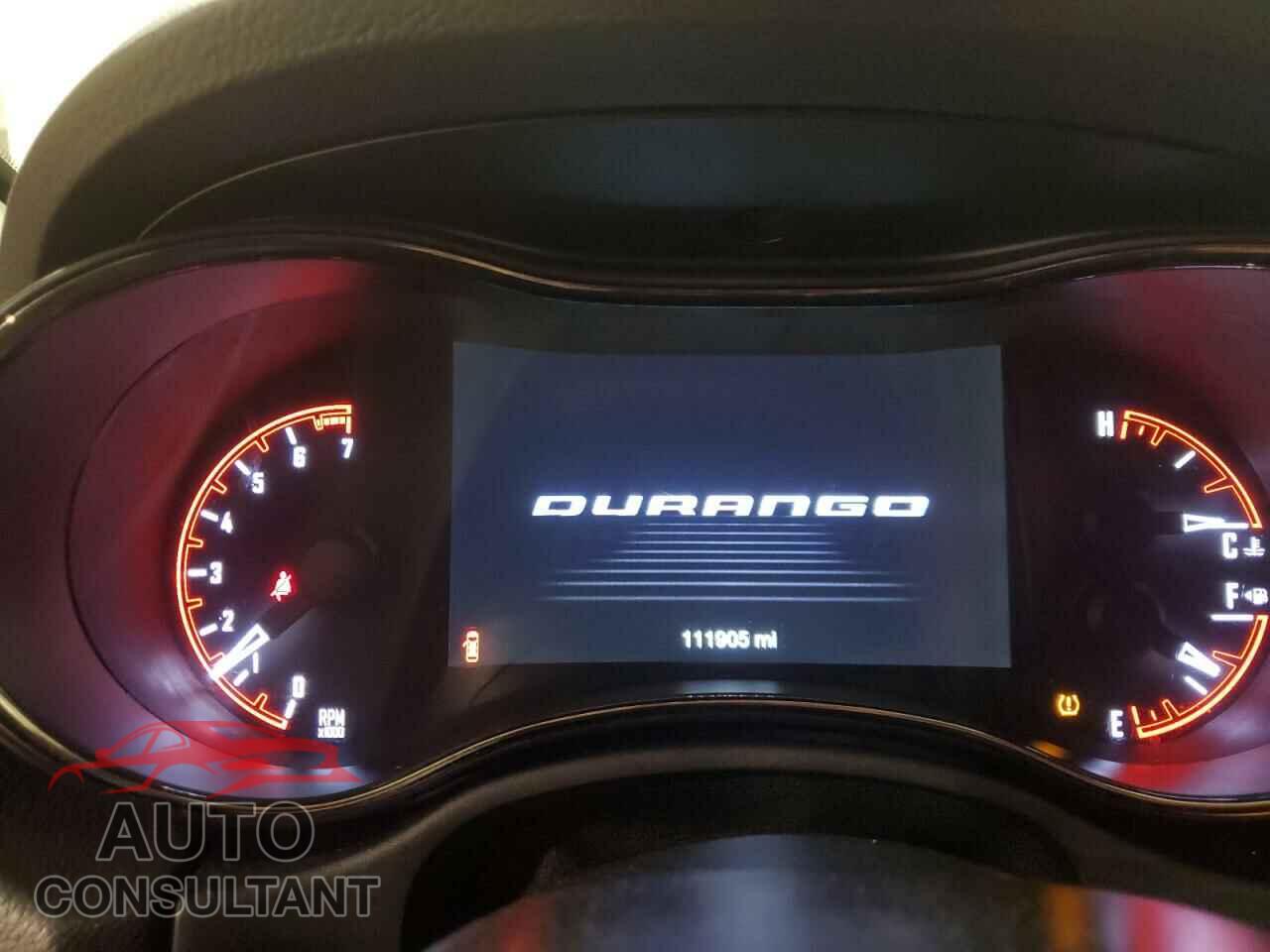 DODGE DURANGO 2018 - 1C4RDJDG0JC486396