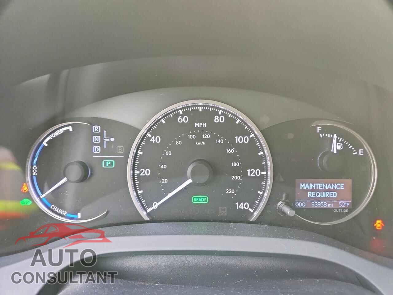 LEXUS CT 200 2014 - JTHKD5BH2E2199351