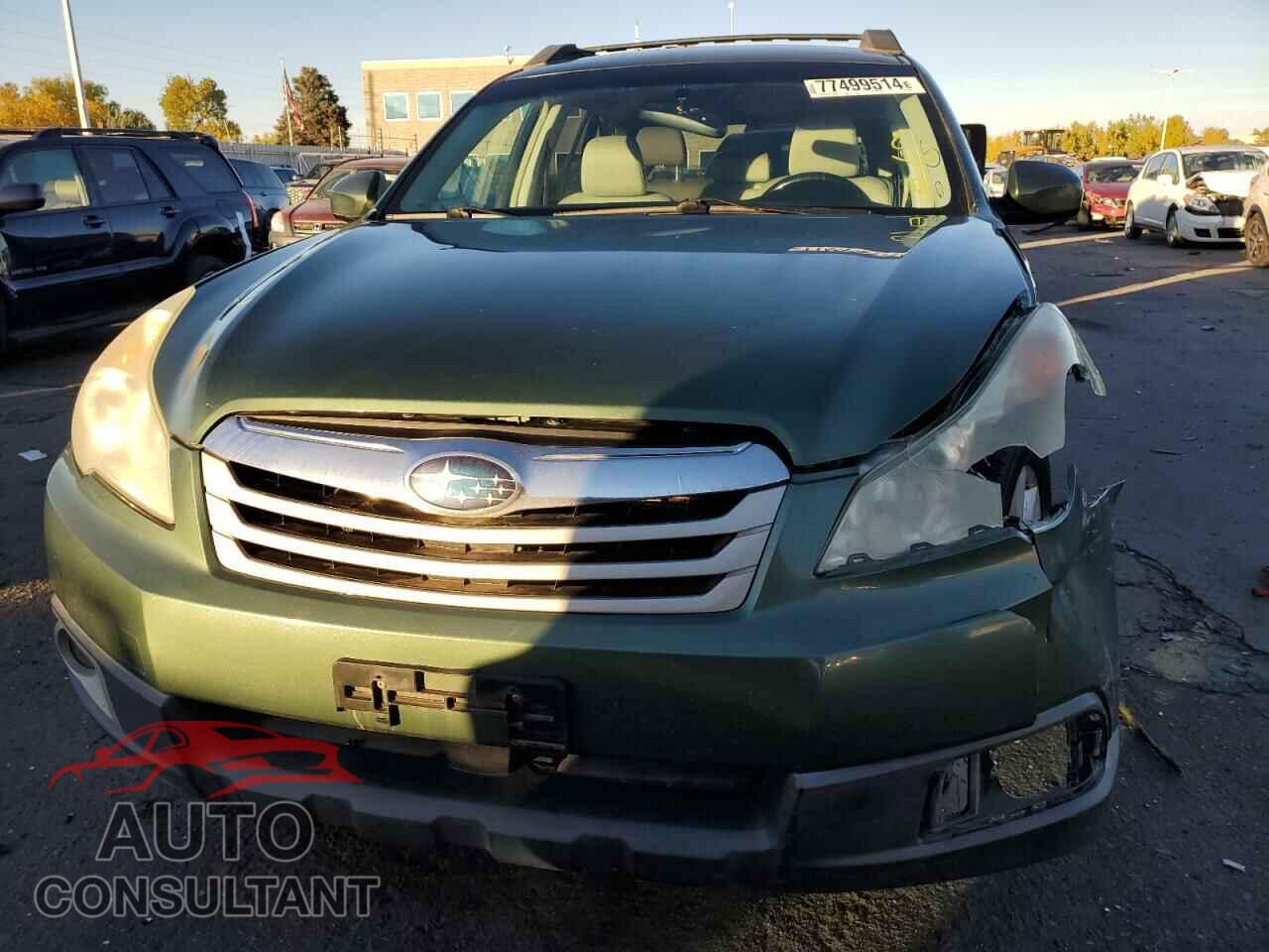 SUBARU OUTBACK 2011 - 4S4BRBCC3B3380092