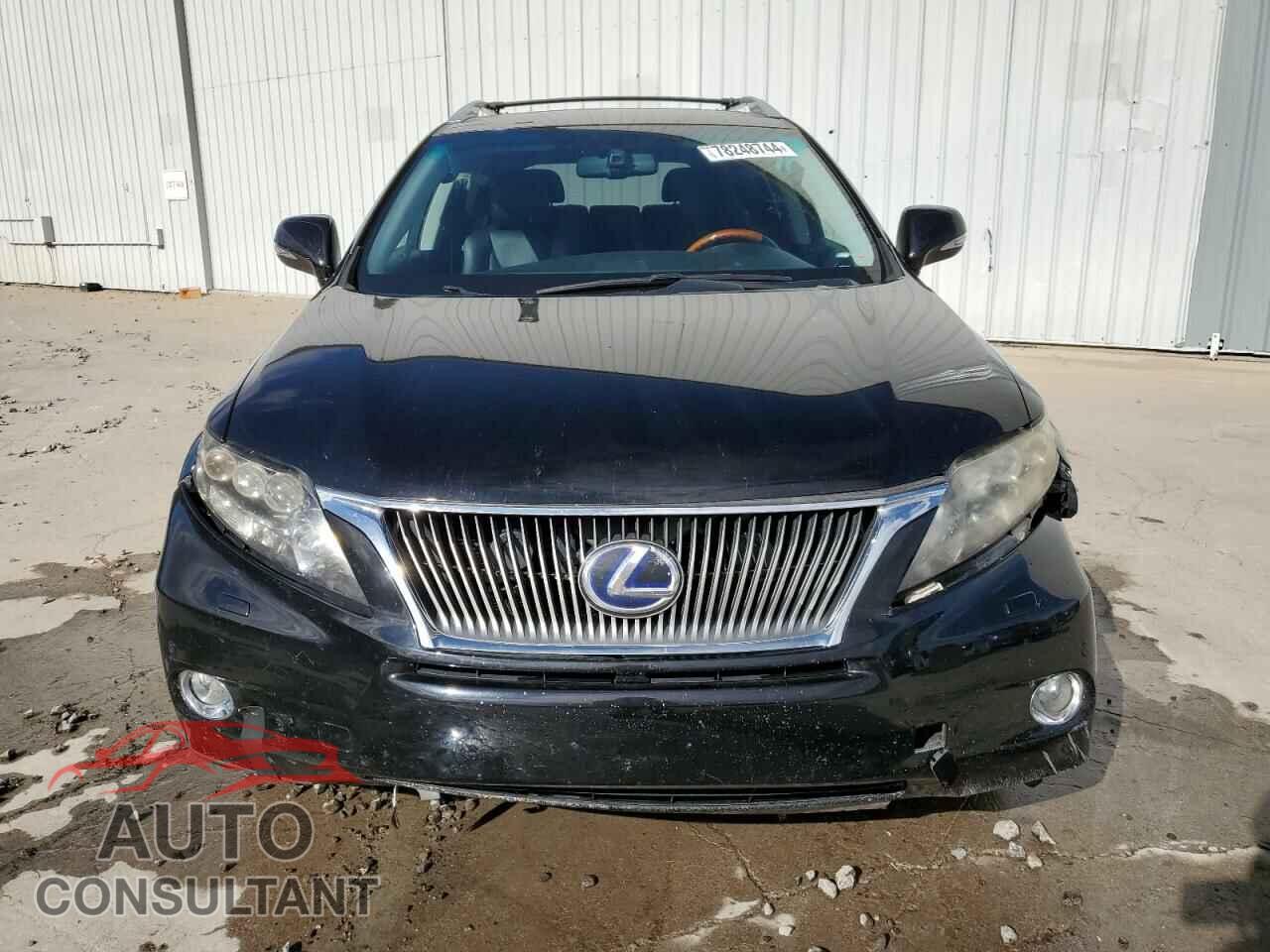 LEXUS RX450 2011 - JTJBC1BA4B2041487