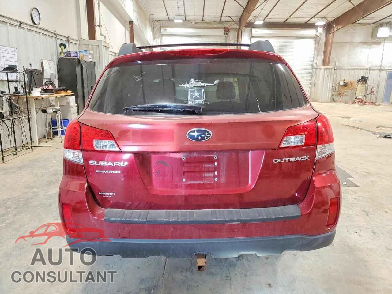 SUBARU OUTBACK 2012 - 4S4BRCCC6C3302624