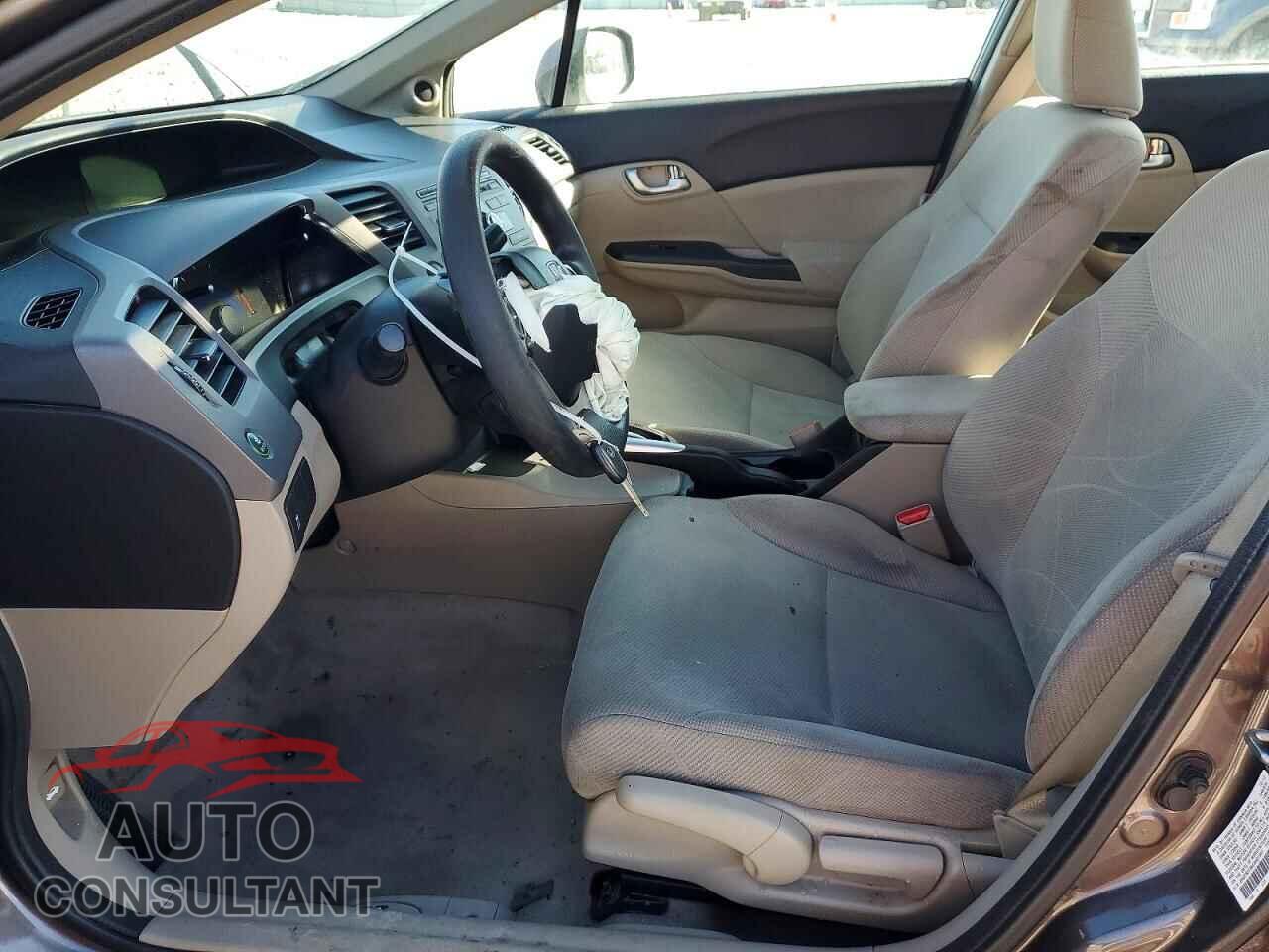 HONDA CIVIC 2012 - 2HGFB2F86CH607597