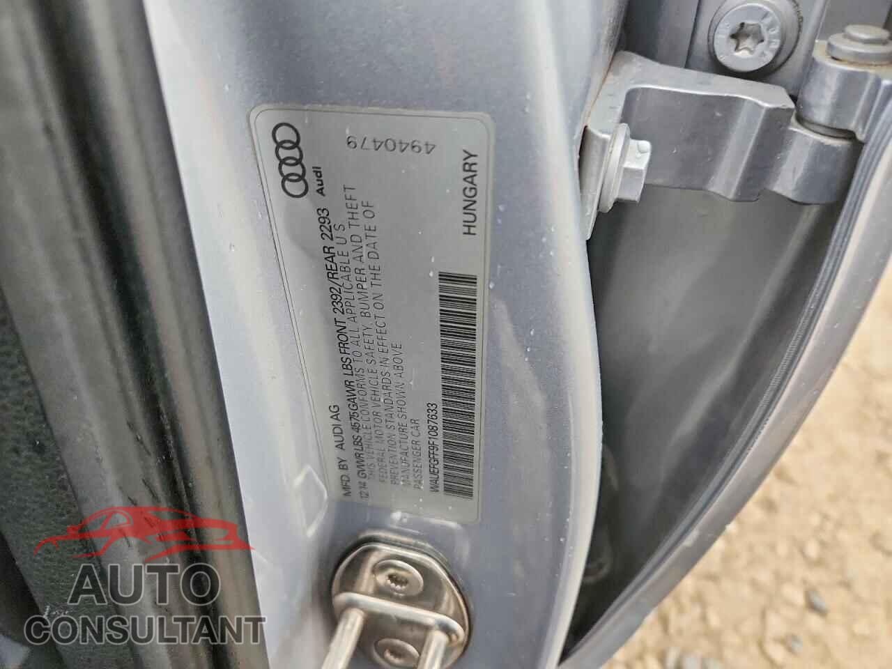 AUDI A3 2015 - WAUEFGFF9F1087633