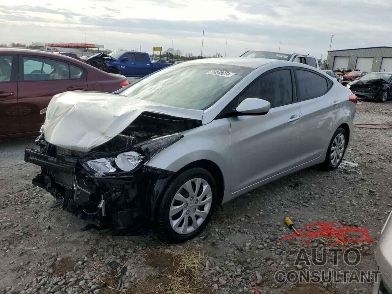 HYUNDAI ELANTRA 2012 - 5NPDH4AE9CH148036