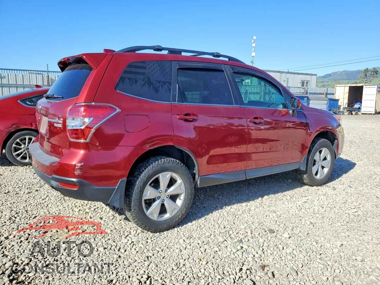 SUBARU FORESTER 2016 - JF2SJAHC2GH547357
