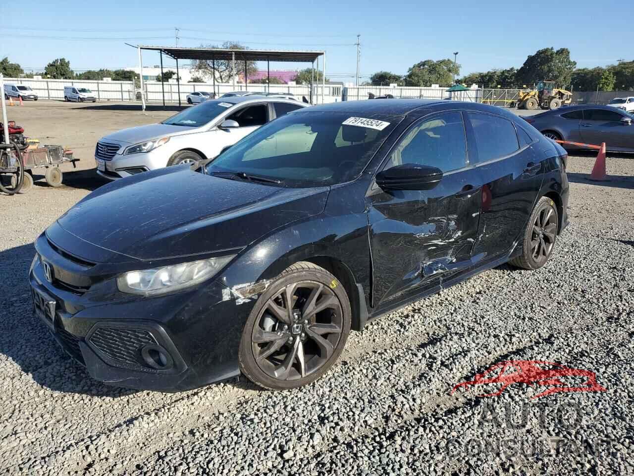 HONDA CIVIC 2018 - SHHFK7H43JU432295