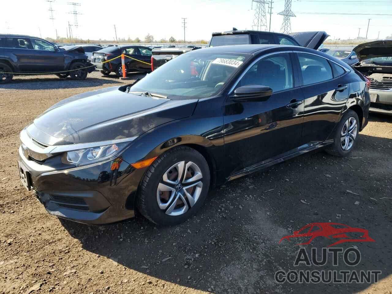 HONDA CIVIC 2018 - 2HGFC2F52JH583587