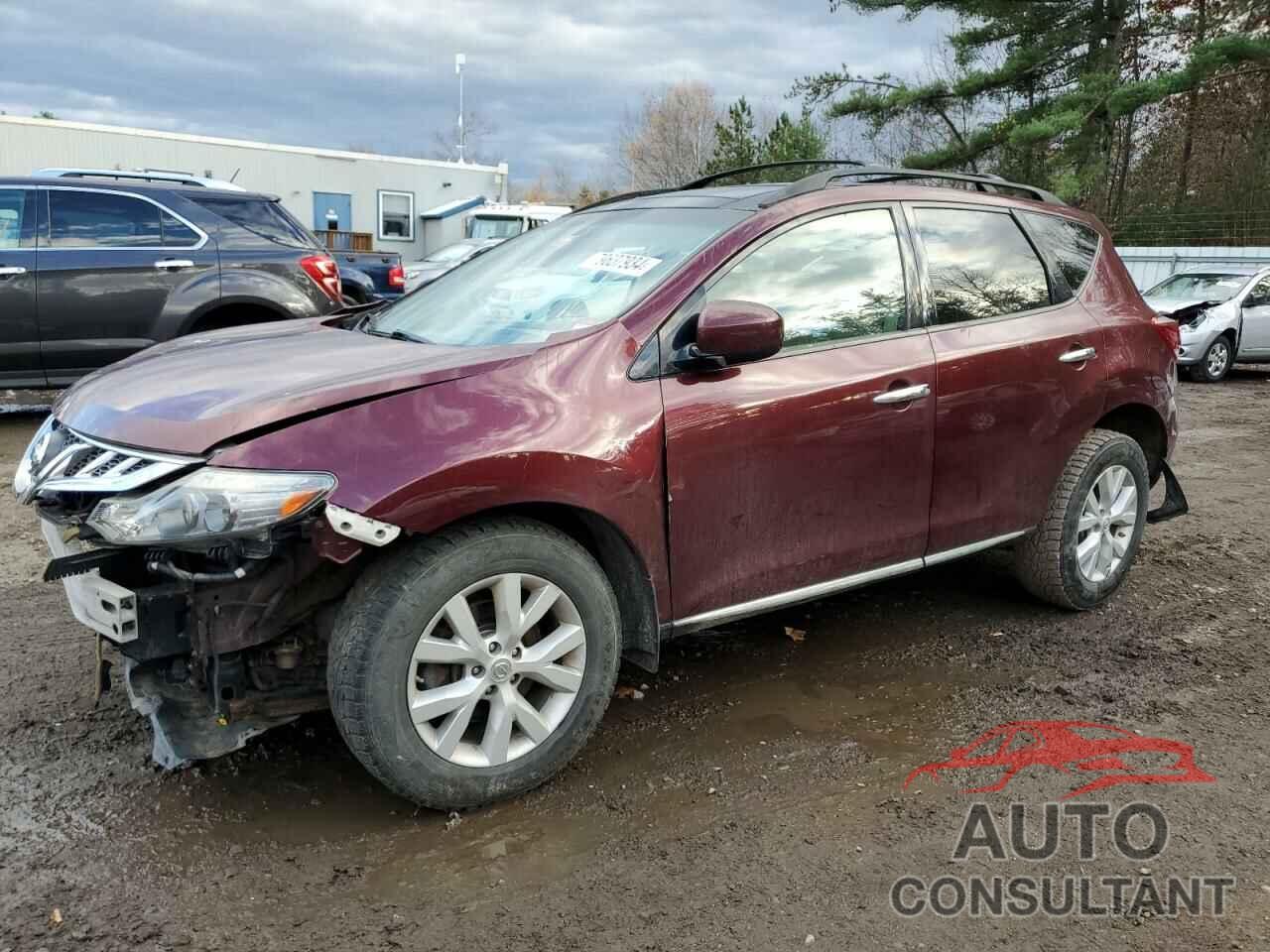 NISSAN MURANO 2011 - JN8AZ1MWXBW184866