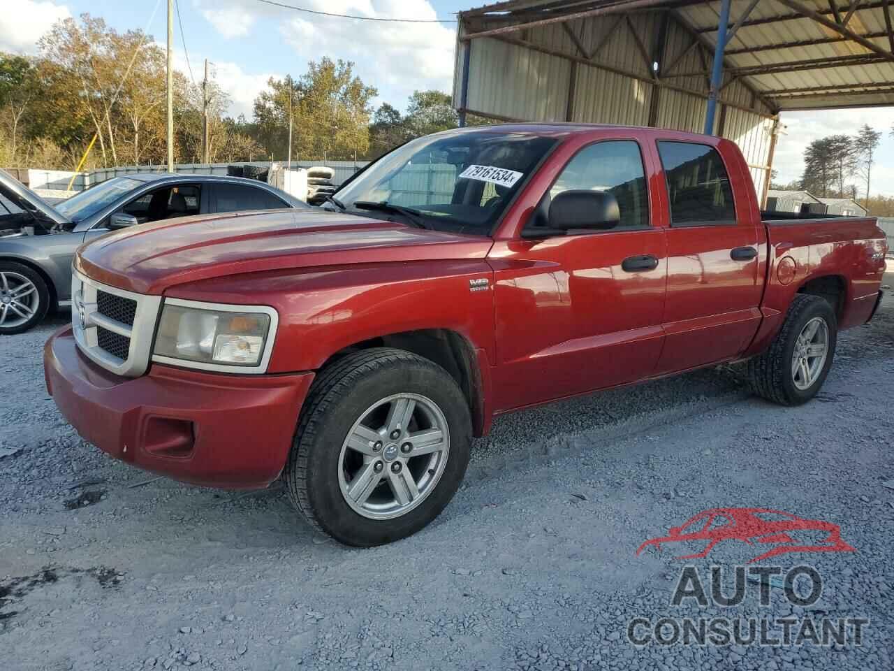 DODGE DAKOTA 2010 - 1D7CW3GP0AS107674